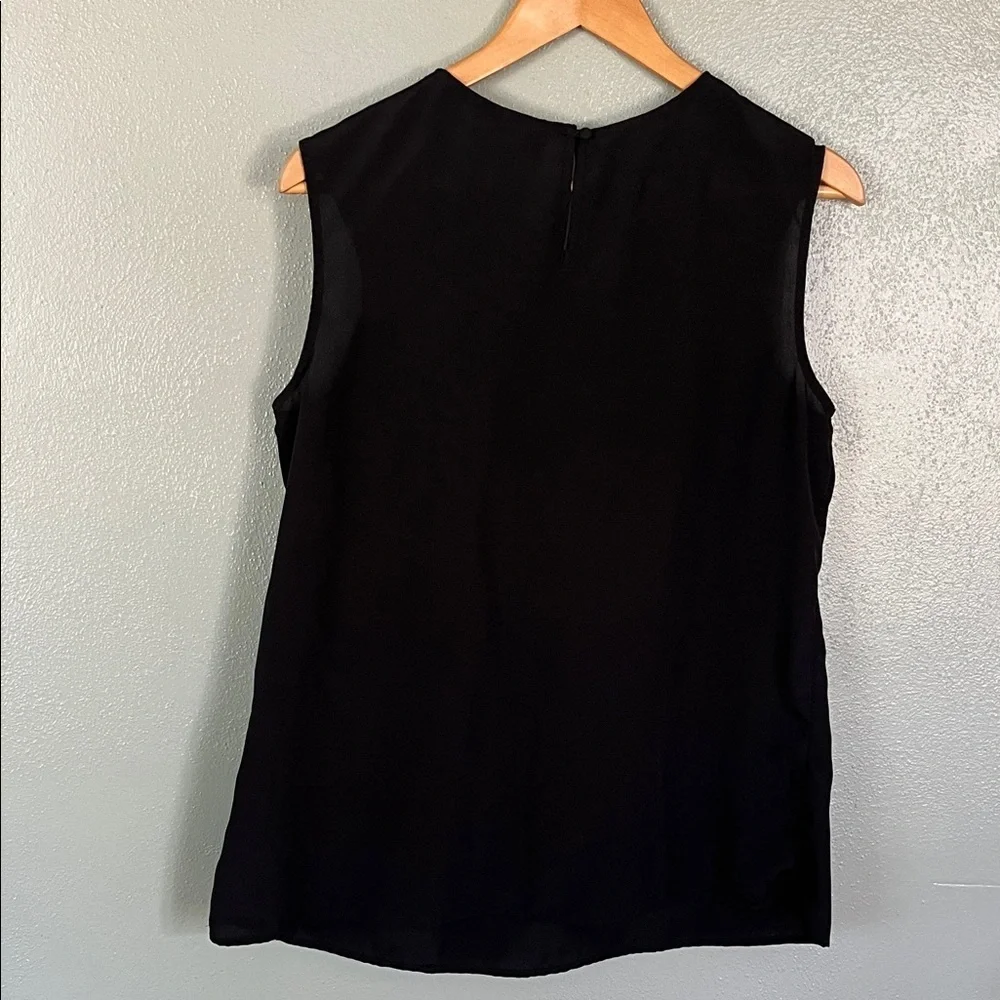 Merona Elegant Black Sleeveless Top - Picture 3 of 7